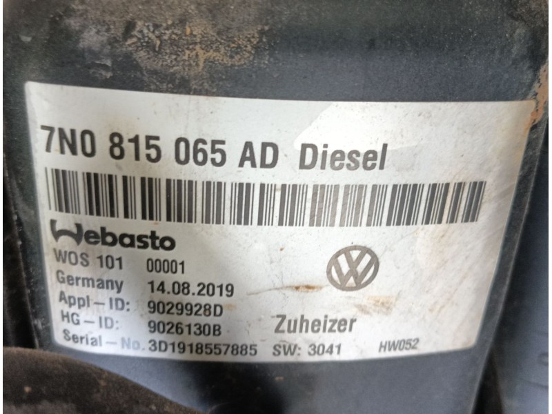 Recambio de motor calefaccion para seat alhambra (710, 711) 2.0 tdi referencia OEM IAM  9026130B 