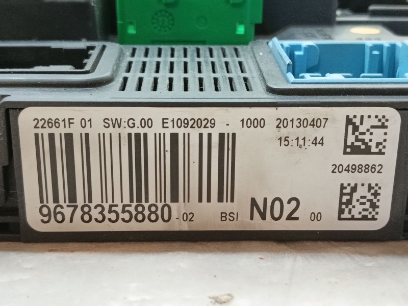 Recambio de bsi para peugeot 208 i (ca_, cc_) 1.4 hdi referencia OEM IAM   