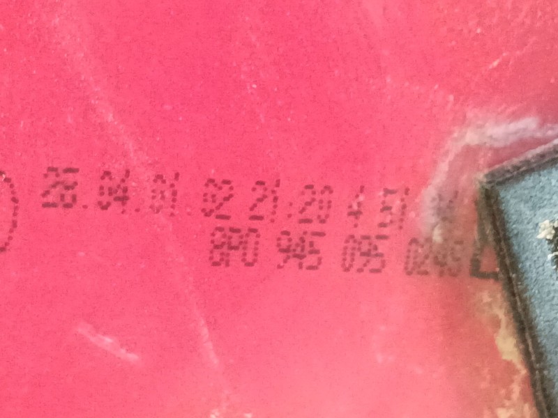 Recambio de piloto trasero izquierdo para audi a3 (8p1) 1.9 tdi referencia OEM IAM   