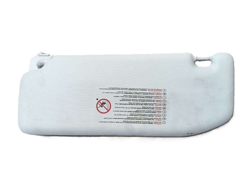 Recambio de parasol derecho para peugeot 208 i (ca_, cc_) 1.4 hdi referencia OEM IAM 16079193PR 1619396180 