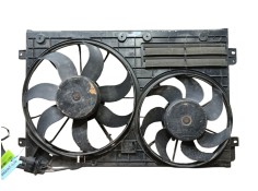 Recambio de electroventilador para volkswagen touran (1t1, 1t2) 1.9 tdi referencia OEM IAM 1K0998455A 1K0121207BC 