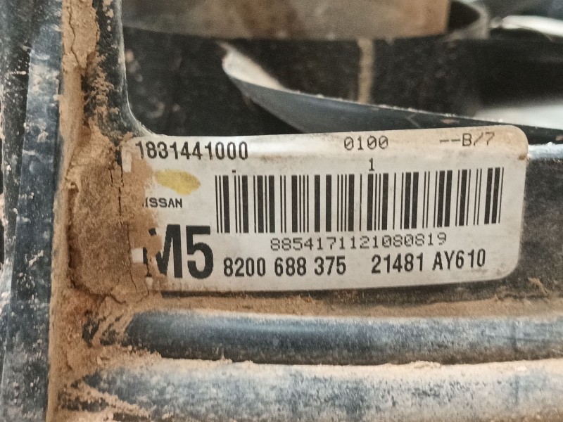 Recambio de electroventilador para nissan note (e11, ne11) 1.5 dci referencia OEM IAM 21481AY610 8200688375 