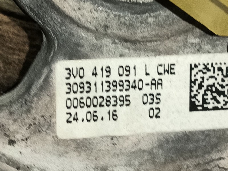 Recambio de volante para skoda fabia iii (nj3) 1.2 tsi referencia OEM IAM 3V0419091LCWE 309311399340AA 