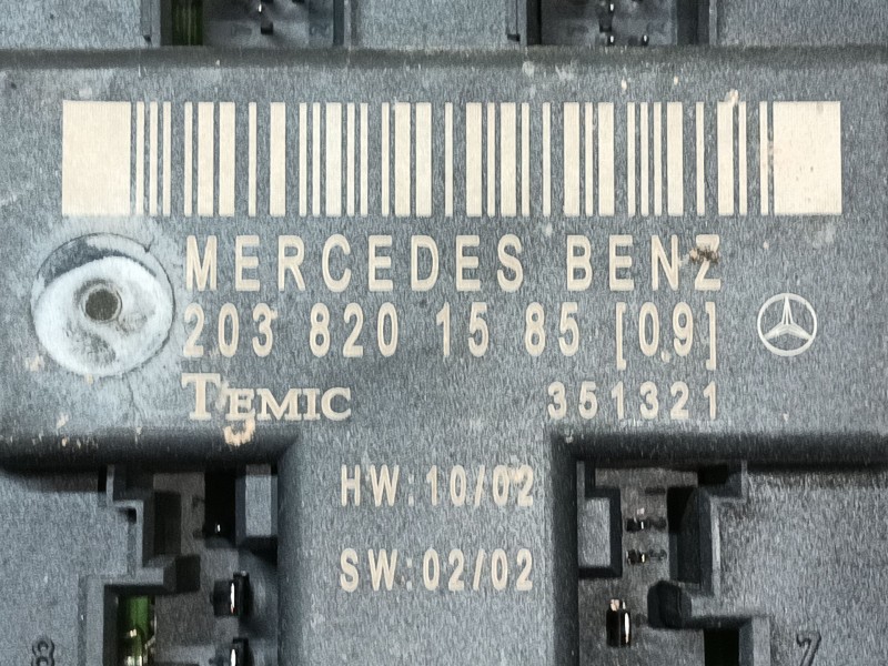 Recambio de modulo electronico para mercedes-benz clase c coupé (cl203) c 220 cdi (203.706) referencia OEM IAM   