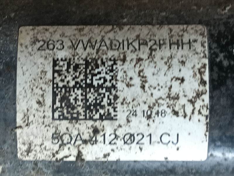 Recambio de amortiguador delantero izquierdo para volkswagen touran (5t1) 1.5 tsi referencia OEM IAM 5QA413031AA 5QA412021CJ 