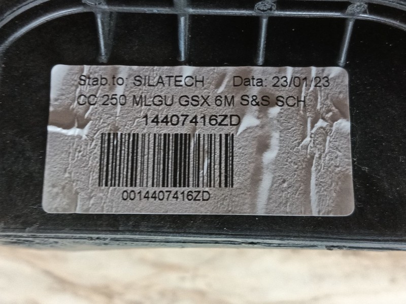 Recambio de pomo palanca cambio para peugeot boxer furgoneta 2.2 bluehdi 140 referencia OEM IAM  14407416ZD 