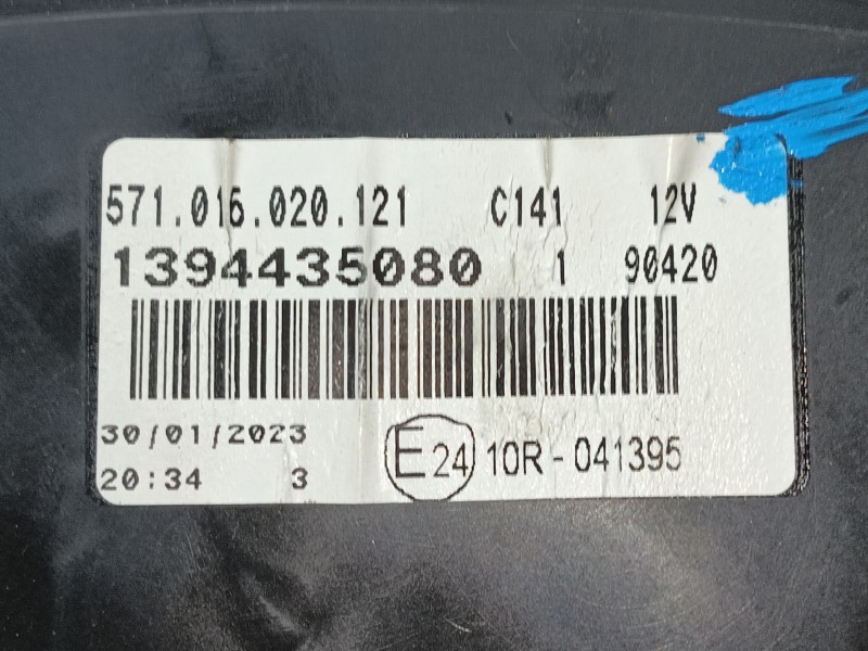 Recambio de cuadro instrumentos para peugeot boxer furgoneta 2.2 bluehdi 140 referencia OEM IAM   