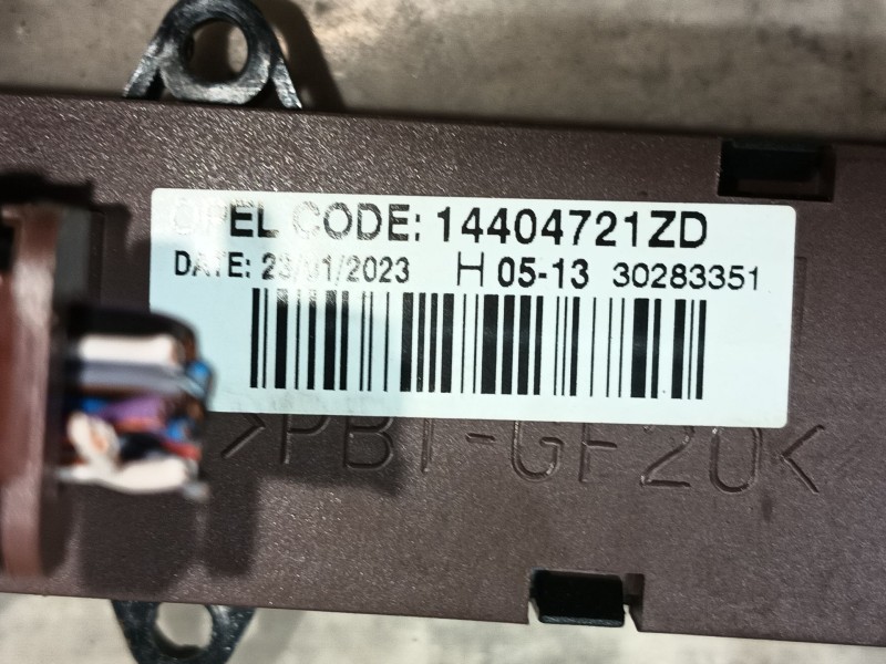 Recambio de warning para peugeot boxer furgoneta 2.2 bluehdi 140 referencia OEM IAM 1612508080  