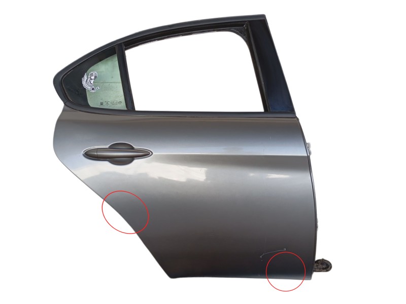 Recambio de puerta trasera derecha para alfa romeo giulia (952_) 2.2 d (952aem250, 952aea250) referencia OEM IAM   