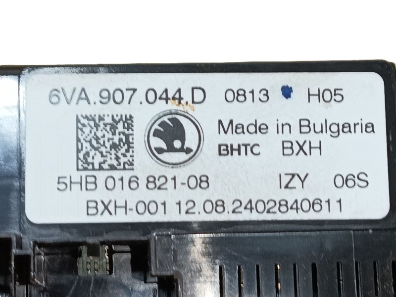 Recambio de mando calefaccion / aire acondicionado para skoda kamiq (nw4) 1.5 tsi referencia OEM IAM   
