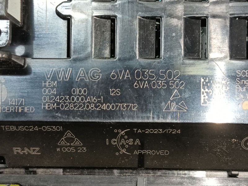 Recambio de modulo electronico para skoda kamiq (nw4) 1.5 tsi referencia OEM IAM 6VA035502 012423000A161 