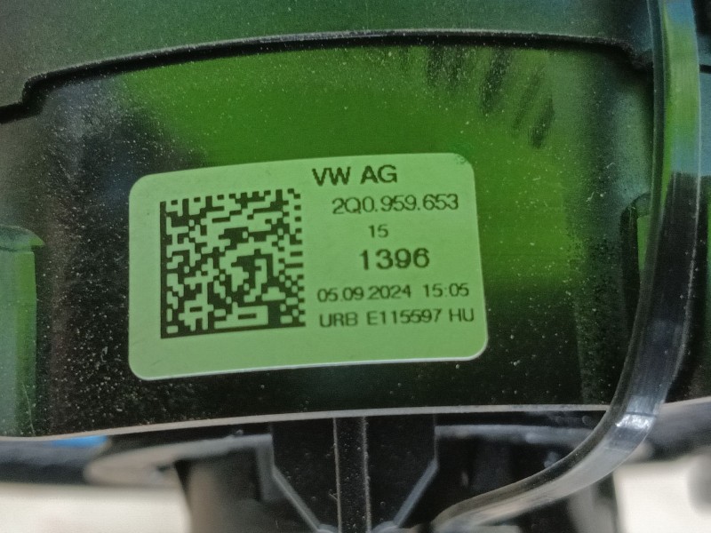 Recambio de anillo airbag para skoda kamiq (nw4) 1.5 tsi referencia OEM IAM 2Q0959653  