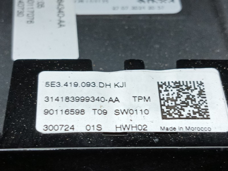 Recambio de volante para skoda kamiq (nw4) 1.5 tsi referencia OEM IAM 5E3419093DHKJI 314183984340AA 