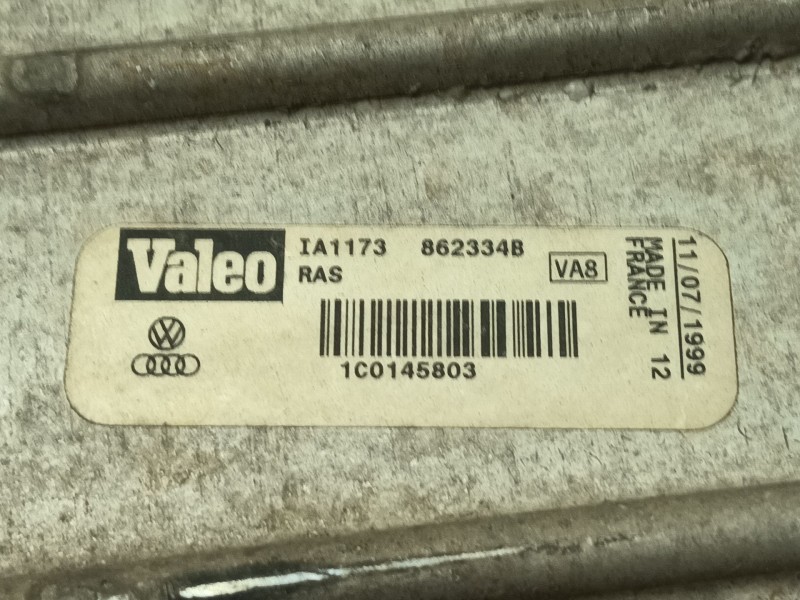 Recambio de intercooler para volkswagen new beetle (9c1, 1c1) 1.9 tdi referencia OEM IAM 1C0145803A 862334B 