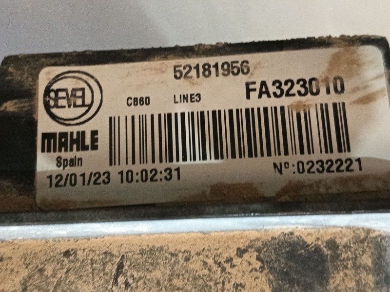 Recambio de electroventilador para peugeot boxer furgoneta 2.2 bluehdi 140 referencia OEM IAM 1671896380 LB479003 