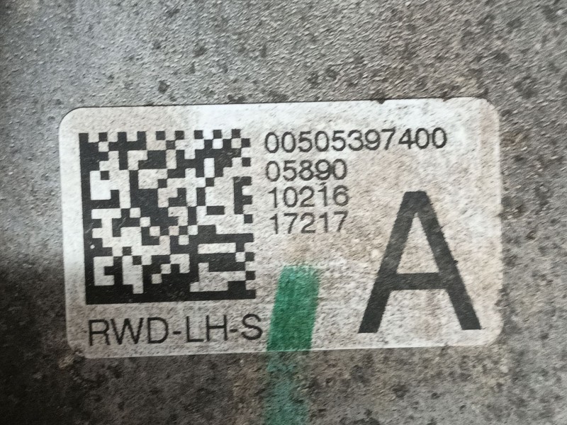 Recambio de mangueta delantera izquierda para alfa romeo giulia (952_) 2.2 d (952aem250, 952aea250) referencia OEM IAM   