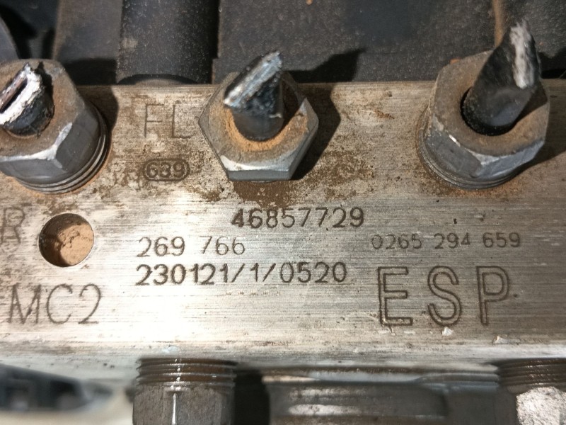 Recambio de abs para peugeot boxer furgoneta 2.2 bluehdi 140 referencia OEM IAM 1673600480 46857729 