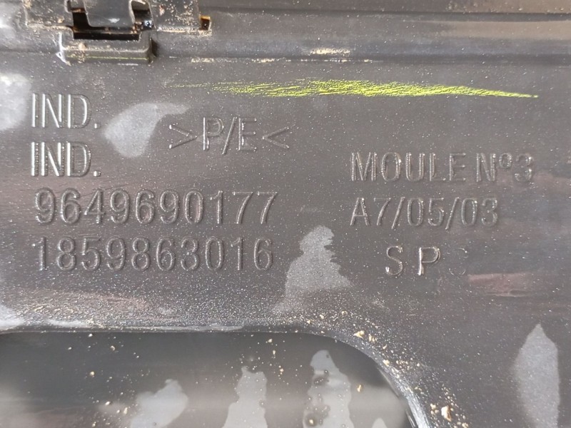 Recambio de paragolpes trasero para peugeot 207/207+ (wa_, wc_) 1.4 hdi referencia OEM IAM  9649690177 