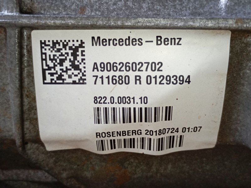 Recambio de caja cambios para mercedes-benz sprinter 3,5-t furgoneta (b907, b910) 314 cdi rwd (907.631, 907.633, 907.635, 907.63