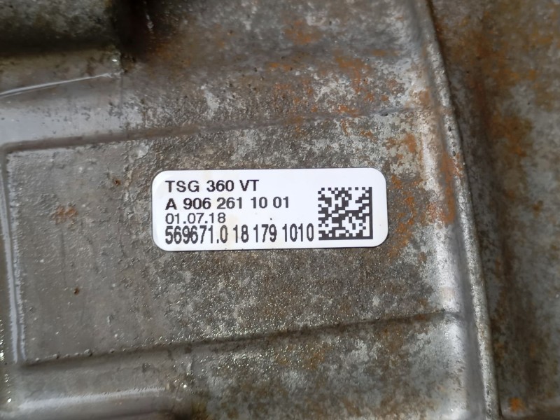 Recambio de caja cambios para mercedes-benz sprinter 3,5-t furgoneta (b907, b910) 314 cdi rwd (907.631, 907.633, 907.635, 907.63