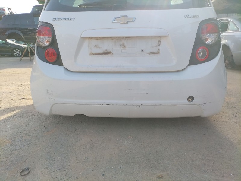 Recambio de paragolpes trasero para chevrolet aveo / kalos hatchback (t250, t255) 1.4 referencia OEM IAM   