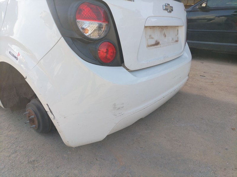 Recambio de paragolpes trasero para chevrolet aveo / kalos hatchback (t250, t255) 1.4 referencia OEM IAM   