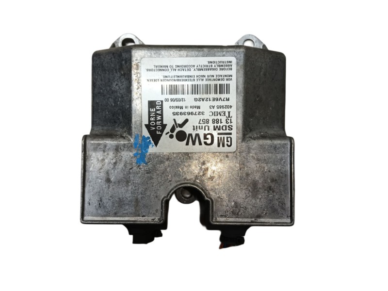 Recambio de centralita airbag para opel astra h (a04) 1.9 cdti (l48) referencia OEM IAM 93197172  