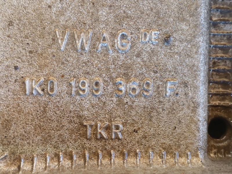 Recambio de puente delantero para volkswagen touran (1t1, 1t2) 1.9 tdi referencia OEM IAM  1K0199369F 