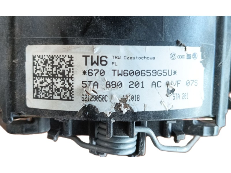 Recambio de airbag delantero izquierdo para volkswagen touran (5t1) 1.5 tsi referencia OEM IAM   