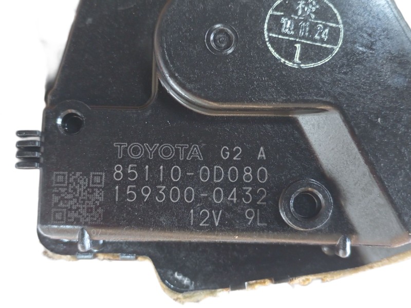 Recambio de motor limpia delantero para toyota yaris (_p9_) 1.33 vvt-i (nsp90_) referencia OEM IAM  851100D080 