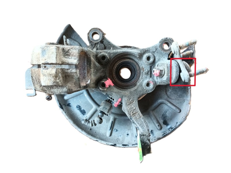 Recambio de mangueta delantera izquierda para volkswagen touran (1t1, 1t2) 1.9 tdi referencia OEM IAM   