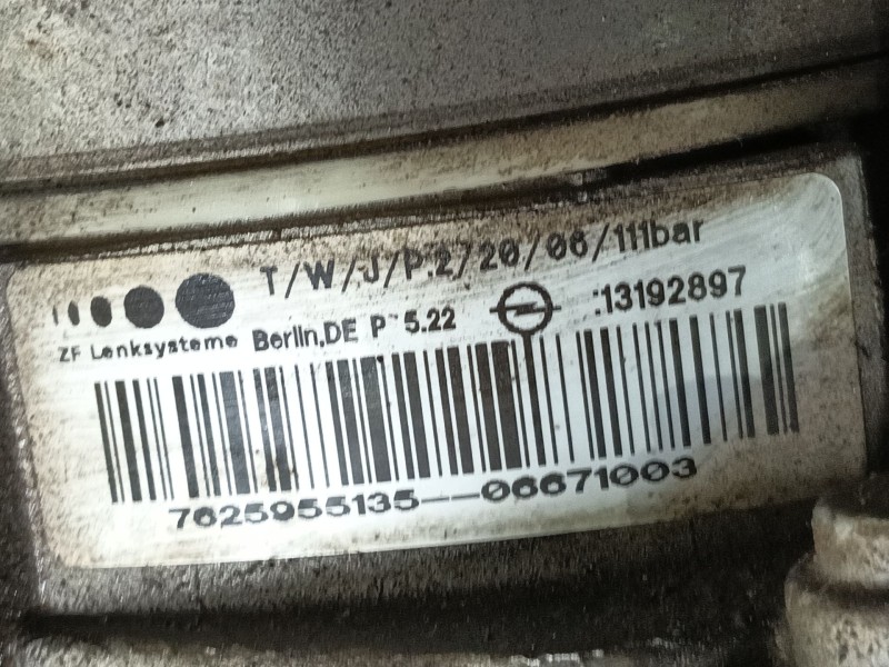 Recambio de bomba direccion para opel astra h (a04) 1.9 cdti (l48) referencia OEM IAM 93190229 7625062115 