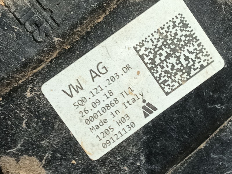 Recambio de electroventilador para volkswagen touran (5t1) 1.5 tsi referencia OEM IAM   