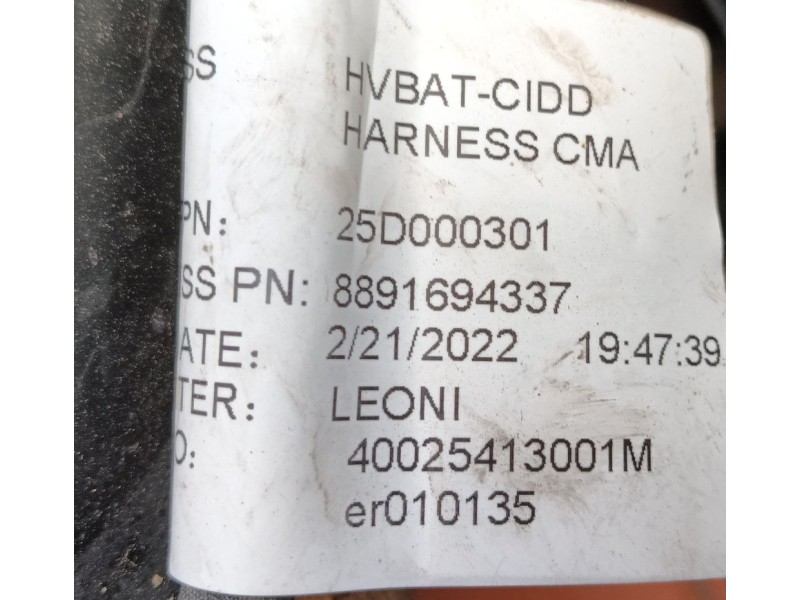 Recambio de cable para lynk & co 01 phev referencia OEM IAM 8889626067 8892306472 