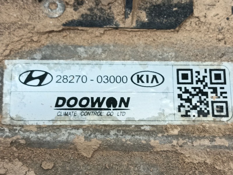 Recambio de intercooler para hyundai i30 (pde, pd, pden) 1.0 t-gdi referencia OEM IAM 2827003000  