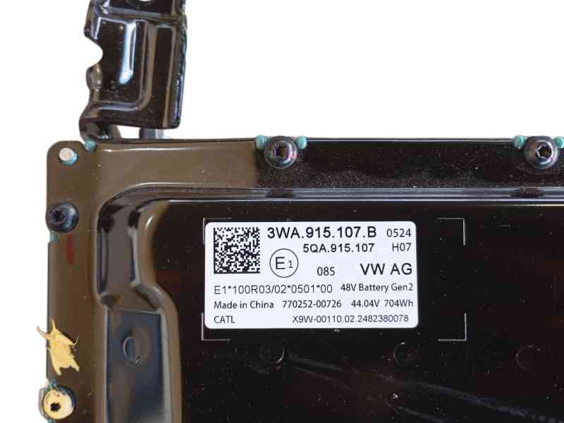 Recambio de bateria para volkswagen golf 1.5 etsi mhev referencia OEM IAM  3WA915107B 
