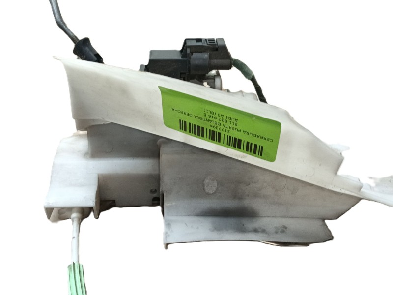 Recambio de cerradura puerta delantera derecha para audi a3 (8l1) 1.9 tdi referencia OEM IAM 8L1837016E 8L1837016B 
