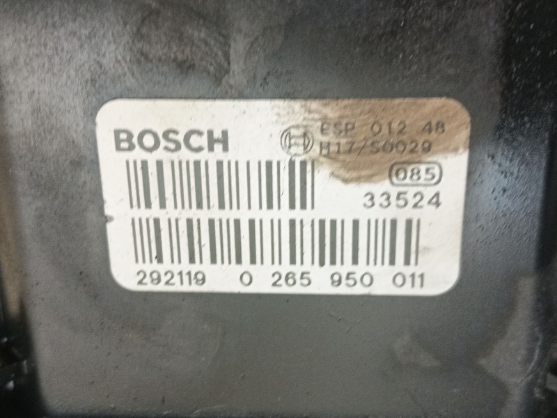 Recambio de abs para audi a4 b6 avant (8e5) 1.9 tdi referencia OEM IAM 8E0614517L 0265950011 