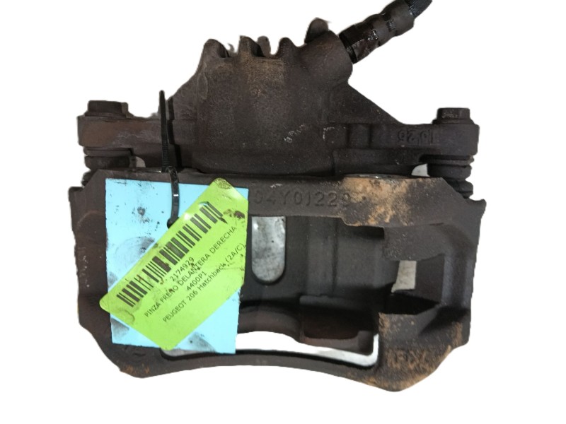 Recambio de pinza freno delantera derecha para peugeot 206 hatchback (2a/c) 1.4 hdi eco 70 referencia OEM IAM 4400P1  