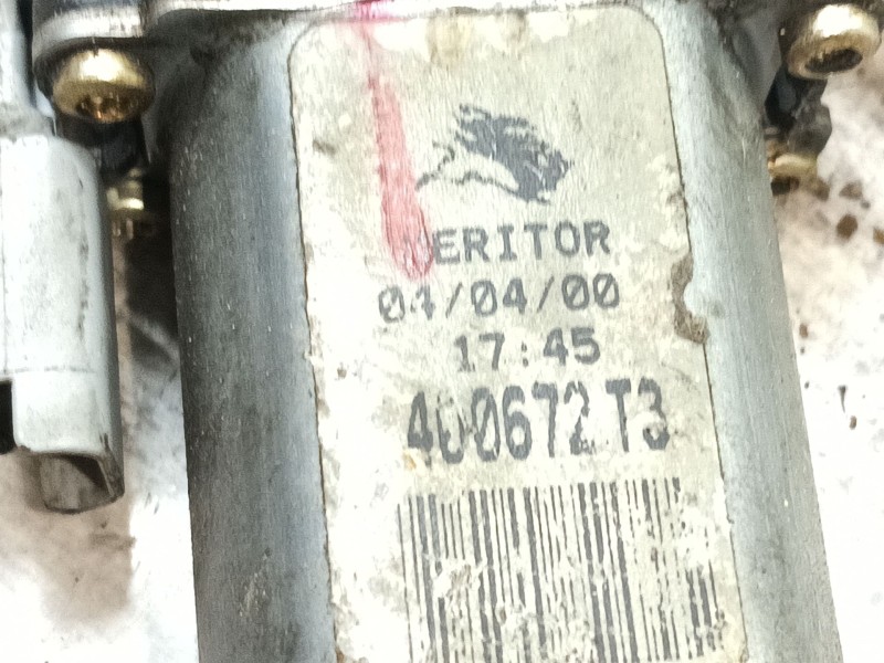 Recambio de elevalunas delantero derecho para fiat scudo furgoneta (220_) 2.0 jtd referencia OEM IAM  400672T3 