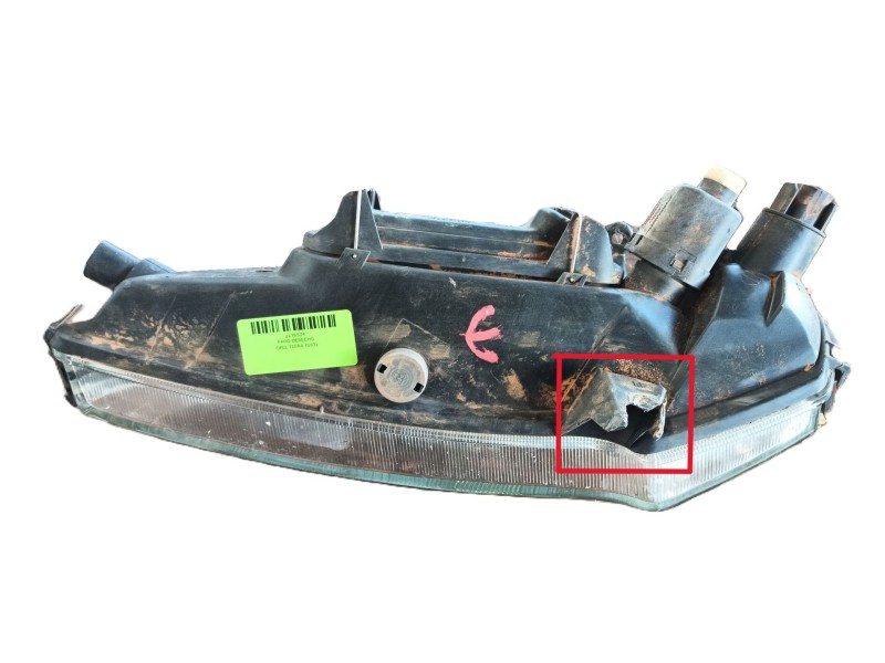 Recambio de faro derecho para opel tigra (s93) 1.4 16v (f07) referencia OEM IAM   