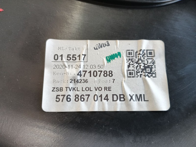 Recambio de guarnecido puerta delantera derecha para seat ateca (kh7, khp) 2.0 tdi referencia OEM IAM   