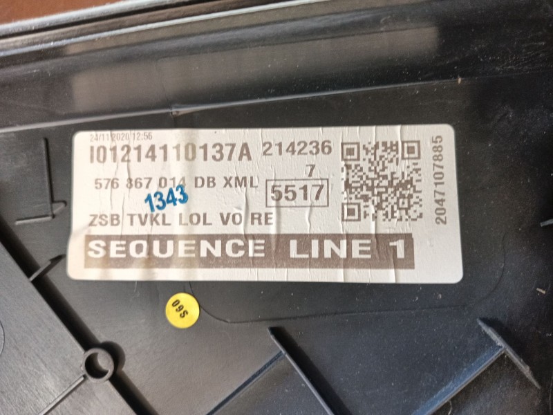 Recambio de guarnecido puerta delantera derecha para seat ateca (kh7, khp) 2.0 tdi referencia OEM IAM   