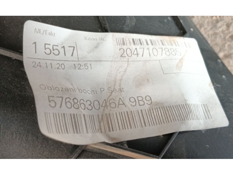 Recambio de apoyabrazos central para seat ateca (kh7, khp) 2.0 tdi referencia OEM IAM   