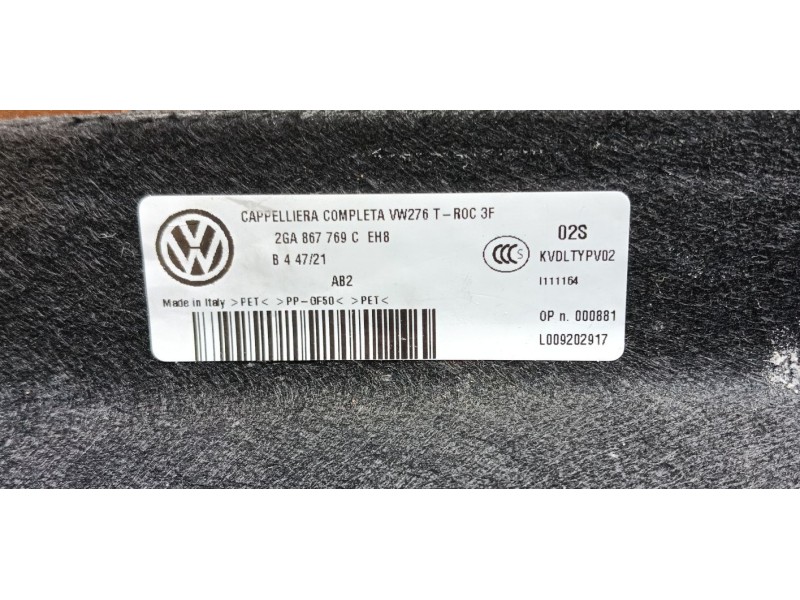 Recambio de bandeja trasera para volkswagen t-roc (a11, d11) 1.0 tsi referencia OEM IAM   