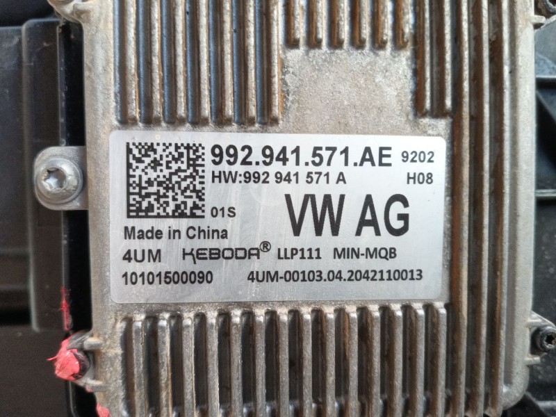 Recambio de faro izquierdo para seat ateca (kh7, khp) 2.0 tdi referencia OEM IAM   