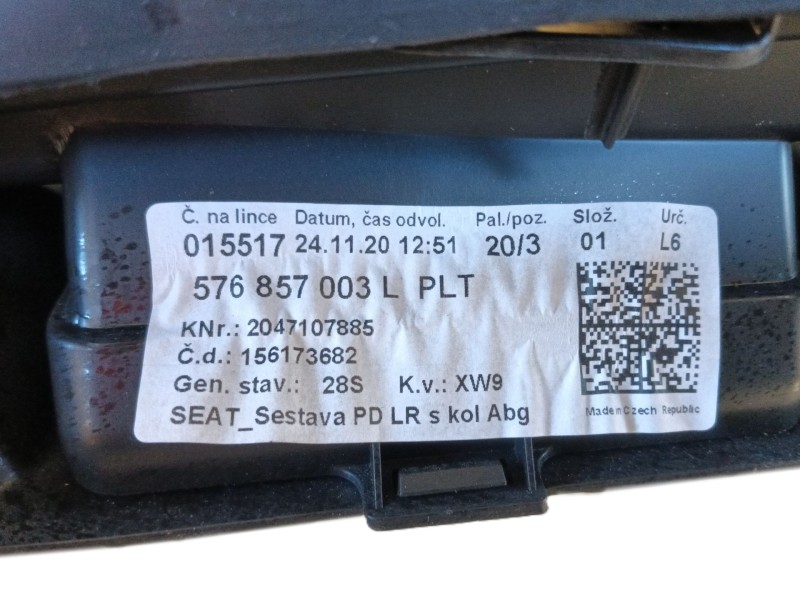 Recambio de salpicadero para seat ateca (kh7, khp) 2.0 tdi referencia OEM IAM   