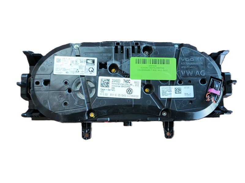 Recambio de cuadro instrumentos para volkswagen t-roc (a11, d11) 1.0 tsi referencia OEM IAM   