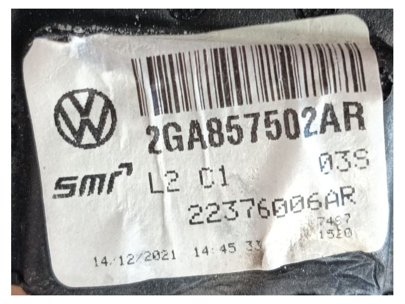 Recambio de retrovisor derecho para volkswagen t-roc (a11, d11) 1.0 tsi referencia OEM IAM   