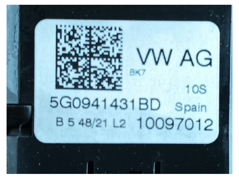 Recambio de mando luces para volkswagen t-roc (a11, d11) 1.0 tsi referencia OEM IAM   